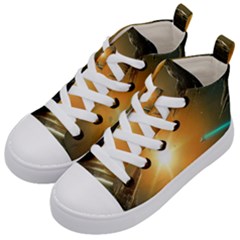 Future City Kid s Mid-top Canvas Sneakers