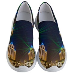 Galaxy Hotel Macau Cotai Laser Beams At Night Women s Lightweight Slip Ons by Sapixe