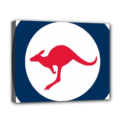 Roundel Of The Australian Air Force Canvas 10  X 8  by abbeyz71