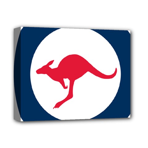 Roundel Of The Australian Air Force Deluxe Canvas 14  X 11  by abbeyz71