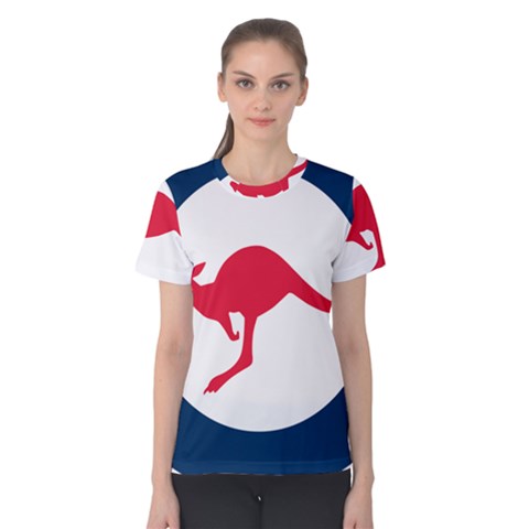 Roundel Of The Australian Air Force Women s Cotton Tee by abbeyz71