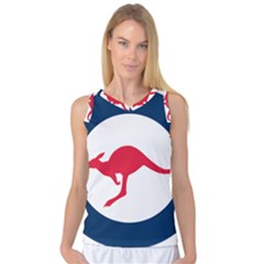 Roundel Of The Australian Air Force Women s Basketball Tank Top by abbeyz71