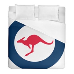 Roundel Of The Australian Air Force Duvet Cover (full/ Double Size) by abbeyz71