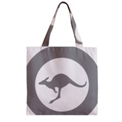 Low Visibility Roundel Of The Australian Air Force Zipper Grocery Tote Bag by abbeyz71