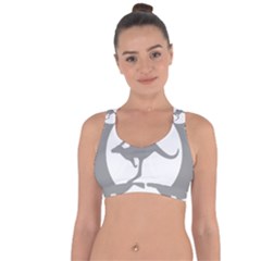 Low Visibility Roundel Of The Australian Air Force Cross String Back Sports Bra by abbeyz71