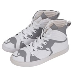 Low Visibility Roundel Of The Australian Air Force Women s Hi-top Skate Sneakers by abbeyz71