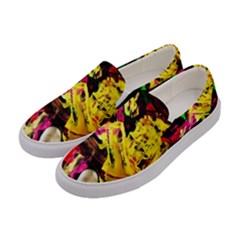 Spooky Attick 1 Women s Canvas Slip Ons by bestdesignintheworld