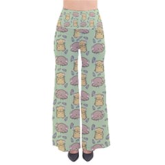 Hamster Pattern So Vintage Palazzo Pants by Sapixe