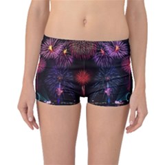 Happy New Year New Years Eve Fireworks In Australia Boyleg Bikini Bottoms by Sapixe