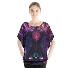 Happy New Year New Years Eve Fireworks In Australia Blouse