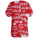 Keep Calm And Carry On Women s Oversized Tee View2