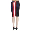 Lights Pattern Midi Wrap Pencil Skirt View2