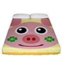 Luck Lucky Pig Pig Lucky Charm Fitted Sheet (California King Size) View1