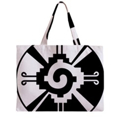 Maya Calendar Native American Religion Zipper Mini Tote Bag by Sapixe