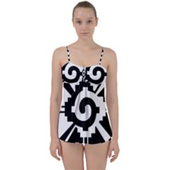 Maya Calendar Native American Religion Babydoll Tankini Set