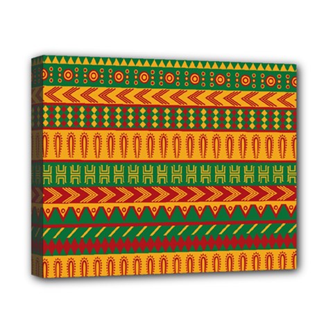 Mexican Pattern Canvas 10  X 8  by Sapixe