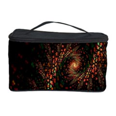 Multicolor Fractals Digital Art Design Cosmetic Storage Case by Sapixe