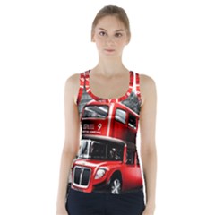 London Bus Racer Back Sports Top