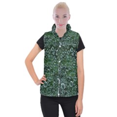Morning Dew Women s Button Up Vest by Sapixe