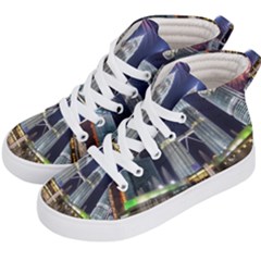 New Years Eve Petronas Towers Kuala Lumpur Malaysia Kid s Hi-top Skate Sneakers