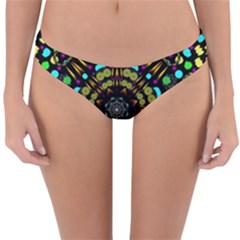 Liven Up In Love Light And Sun Reversible Hipster Bikini Bottoms