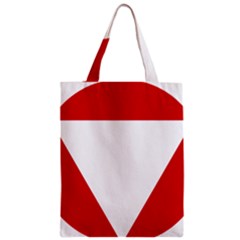 Roundel Of Austrian Air Force  Zipper Classic Tote Bag by abbeyz71