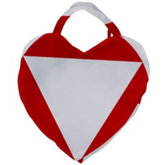 Roundel Of Austrian Air Force  Giant Heart Shaped Tote by abbeyz71