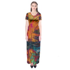 Whirl Short Sleeve Maxi Dress by stephenlinhart