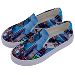 New York City Kids  Canvas Slip Ons