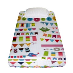 Owl Pattern Fitted Sheet (single Size)