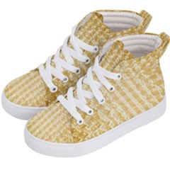 Pattern Abstract Background Kid s Hi-top Skate Sneakers