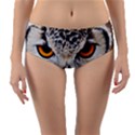 Owl Face Reversible Mid-Waist Bikini Bottoms View3