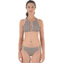 Pattern Background Stripes Karos Perfectly Cut Out Bikini Set View1