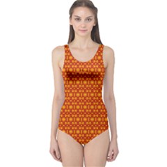 Pattern Creative Background One Piece Swimsuit