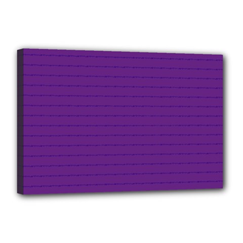 Pattern Violet Purple Background Canvas 18  x 12 