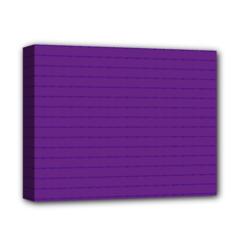 Pattern Violet Purple Background Deluxe Canvas 14  x 11 