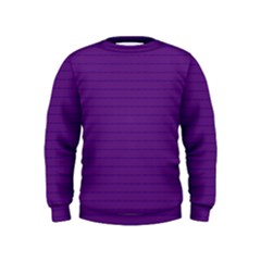 Pattern Violet Purple Background Kids  Sweatshirt
