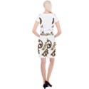 Pattern Motif Decor Braces Suspender Skirt View2