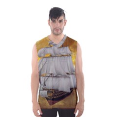 Pirate Ship Men s Basketball Tank Top