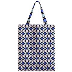 Blue Jess Zipper Classic Tote Bag by jumpercat