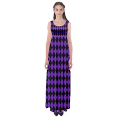 Jester Purple Empire Waist Maxi Dress by jumpercat