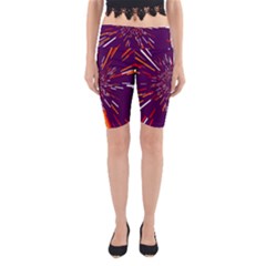 Space Trip 4 Yoga Cropped Leggings by jumpercat