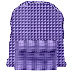 Purple Triangulate Giant Full Print Backpack by jumpercat