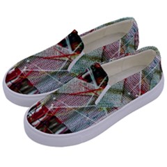 Hidden Strings Of Urity 10 Kids  Canvas Slip Ons by bestdesignintheworld