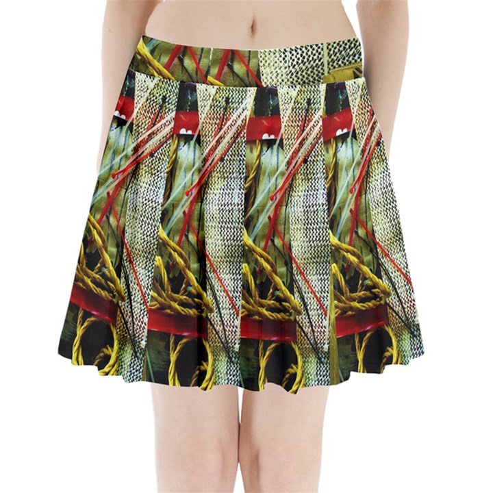 Hidden Strings Of Purity 15 Pleated Mini Skirt