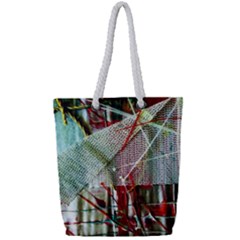 Hidden Strings Of Urity 10 Full Print Rope Handle Tote (small)