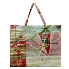 Hidden Strings Of Purity 1 Zipper Large Tote Bag by bestdesignintheworld