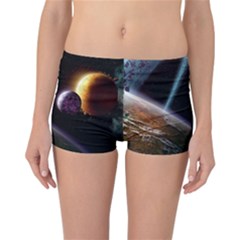 Planets In Space Reversible Boyleg Bikini Bottoms