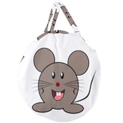 Raton Mouse Christmas Xmas Stuffed Animal Giant Round Zipper Tote