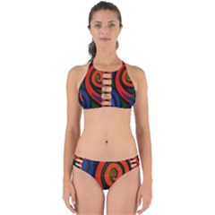 Simple Batik Patterns Perfectly Cut Out Bikini Set